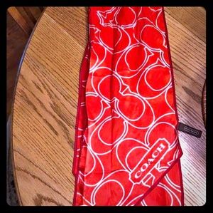 Coach Accessories - COACH 100% Silk Scarf - Cute with a Purse Coach Accessories - COACH 100% Silk Scarf - Cute with a Purse